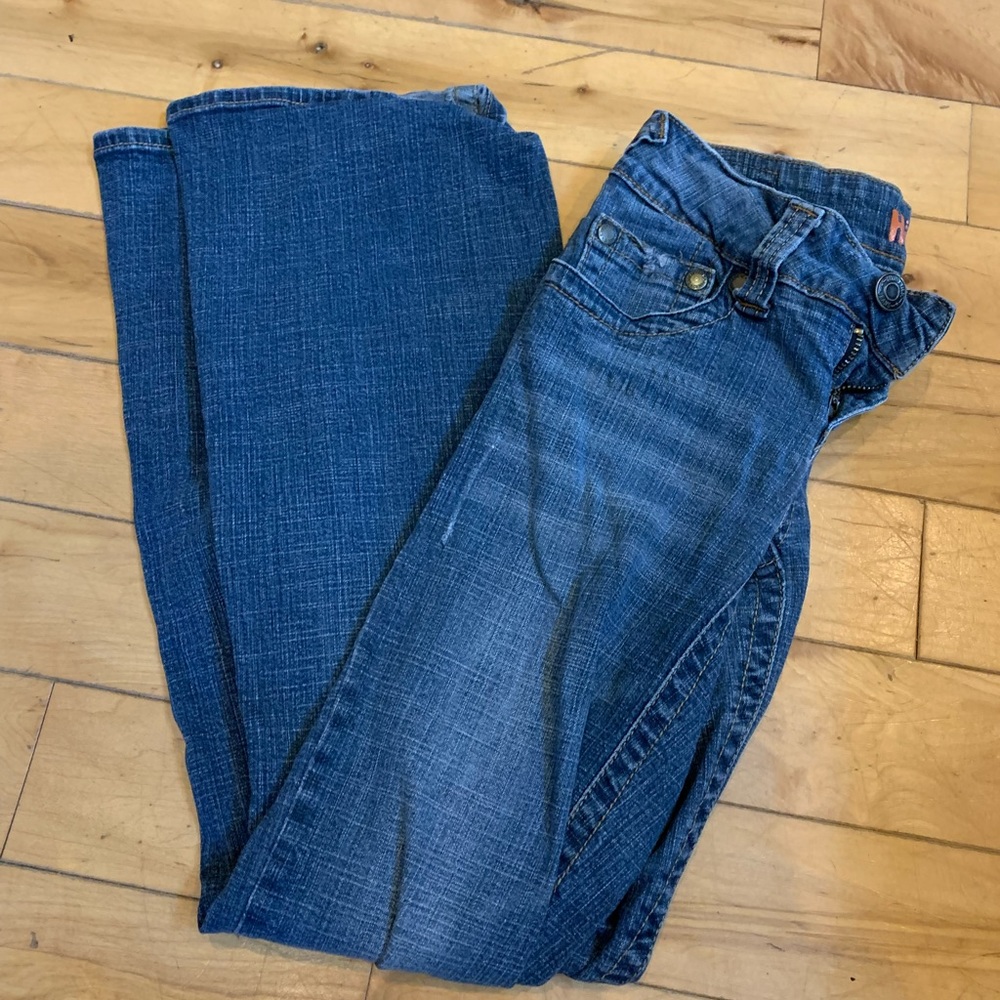 Size 1 low rise bootcut hydraulic jeans